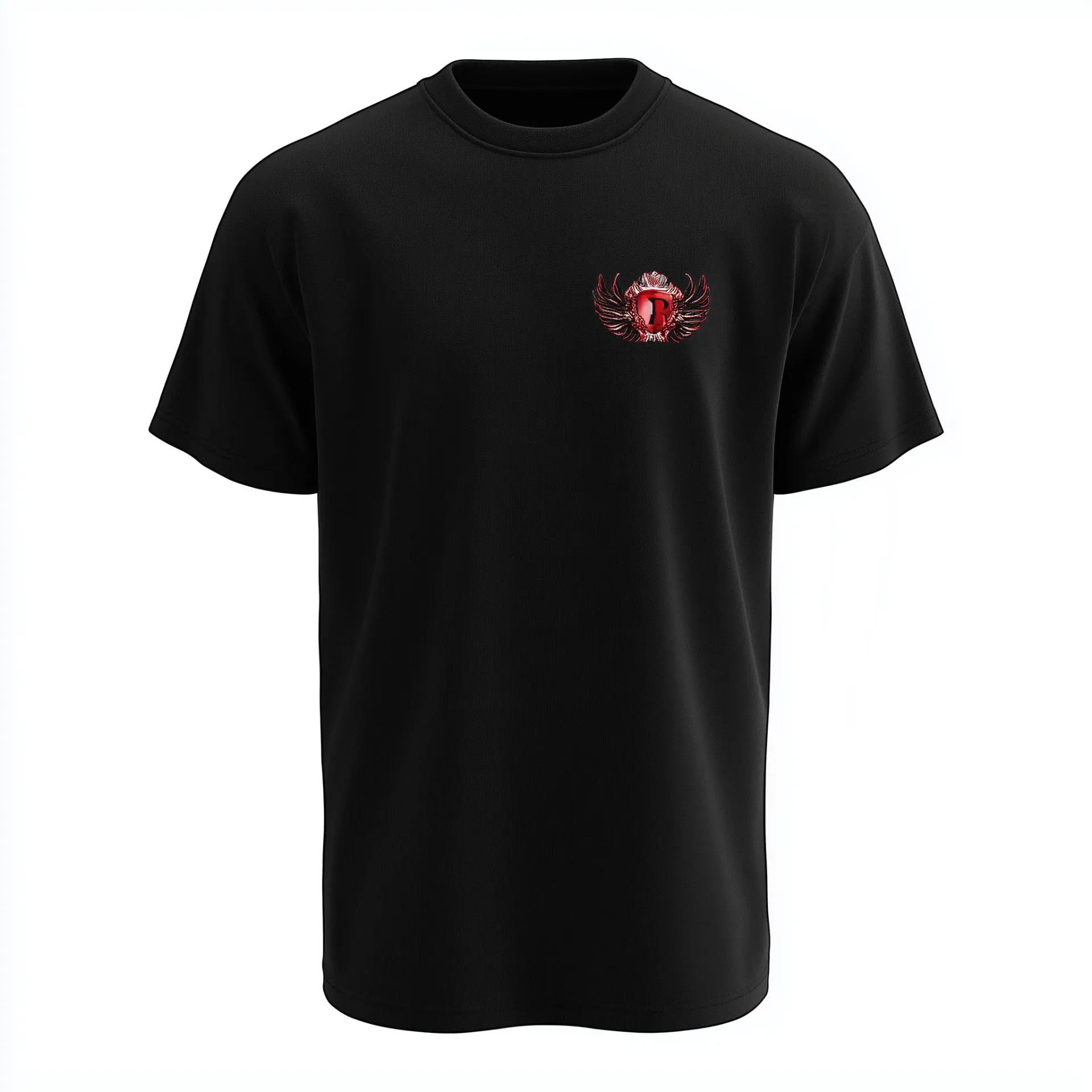 Popcorn black T-shirt